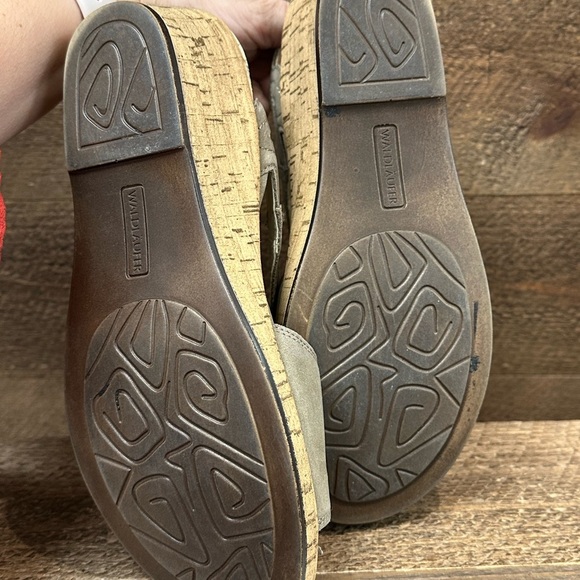 Waldläufer Helinda Lightgold Comfort Sandals Size US 8.5 Wide - Picture 6 of 8